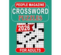 2026 People Magazine Crossword Puzzles For Adults: Interesting Clues and Engaging Words Games to Enjoy Anytime