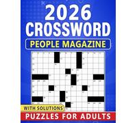 2026 People Magazine Crossword Puzzles For Adults: Relaxing and Stimulating Puzzles to Boost Focus and Memory