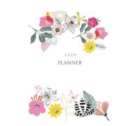 2026 Planner and Organizer: All-in-One Daily, Weekly and Monthly Views | Premium Laminated | 8.25"x11" Thick Pages | Beautiful Design | Plan and Organize Your Personal, Academic and Profession Lives
