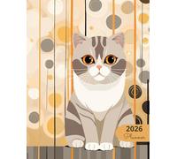 2026 Planner: Classic Cats Scottish Fold: Stylish Weekly and Monthly Organization