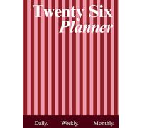 2026 Planner - Colorful Stripes: Daily, Weekly, Monthly Planning