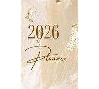 2026 Planner: Elegant A5 Week-to-View Diary, January-December 2026 - Minimalist Weekly Organizer with Monthly & Yearly Goal Pages