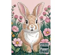 2026 Planner: Rabbit Bonny Themed Cover Design Daily Weekly Diary 12 Month Calendar Vision board Schedule Organizer Goals Dairy Notes