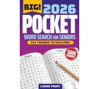 2026 Pocket Word Search: 224 Themed Word Searches featuring 5000 Words for Challenging Puzzle Sessions