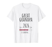 2026 Proclamación Baby Great Grandpa to be Camiseta