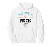 2026 Promoted to Big Sis 2026 Soon to Be Big Sister EST 2026 Sudadera con Capucha