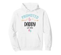 2026 Promoted to Daddy EST 2026 Dad First Time Father to Be Sudadera con Capucha