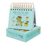 2026 Punnys Motivational Desk Calendar | Daily Motivational Desk Perpetual Calendar With Puns Positive Quotes, Desktop Decoration For Home Offices, Funny Desktop Decor Gift