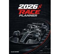 2026 Race Planner (Color Edition): Track Every F1 Race, Standings, Stats, and Predictions for the 2026 Season