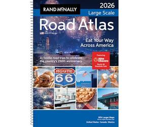 2026 Rand McNally Large Scale Road Atlas: United States, Canada, Mexico