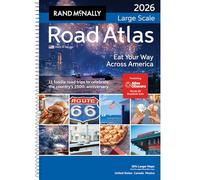 Rand McNally Road Atlas Large Scale 2026: United States, Canada, Mexico (Rand McNally Large Scale Road Atlas USA)