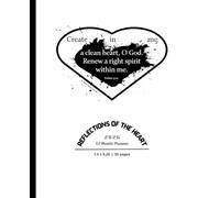 2026 "Reflections of the Heart' 12 Month Planner