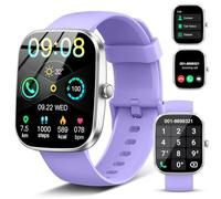 2026 Reloj Inteligente Hombre Mujer, 1.91" Smartwatch, Llamadas Bluetooth, Pulsómetro/Monitor de Sueño/Podómetro, 110+ Modos Deportivos Smart Watch, Impermeable IP68 Pulsera Actividad para Android iOS