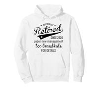 2026 Retired Under New Management See Grandkids Retirement Sudadera con Capucha
