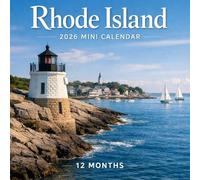 2026 Rhode Island Mini Calendar , 12 MONTHS