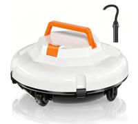 2026 - Robot aspirador inalámbrico para piscina, robot limpiador automático de piscinas con doble motor, 130 minutos de tiempo de funcionamiento y estacionamiento automático, aspiradora robótica de