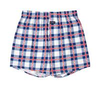 2026 - Ropa interior suelta para hombre, calzoncillos bóxer para hombre, algodón puro, pantalones cortos grandes, cintura alta, boxers de cuatro estaciones para hombres ropa interior Head, rojo, 3XL