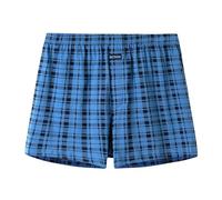 2026 - Ropa interior suelta para hombre, calzoncillos bóxer para hombre, algodón puro, pantalones cortos grandes, cintura alta, boxers de cuatro estaciones para hombres ropa interior Head, morado, XL