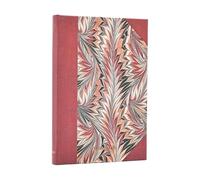 2026 Rubedo (Cockerell Marbled Paper) Mini 18-month Horizontal Hardcover Flexi Dayplanner 2025-2026 (Elastic Band Closure): Kalendarz 18-miesięczny