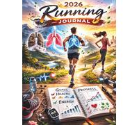 2026 Running Journal: Twice-Daily Training Tracker | AM & PM Run Log with Weekly Planner, Race Results, Goals & Yearly Reflection