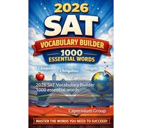 2026 SAT Vocabulary Builder 1000 essential words (Master the SAT: Complete Prep Series)