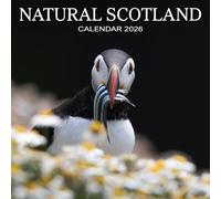 2026 Scotland Calendar: Natural Scotland - Square Wall Calendar - Month to View - 12 Months