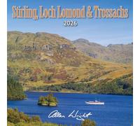 2026 Scotland Calendar: Stirling, Loch Lomond & the Trossachs - Wall Calendar - Month to View - 12 Months