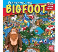 2026 Searching for Bigfoot and His Other Hidden Friends Wall Calendar