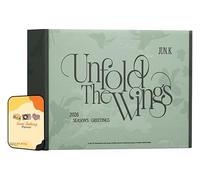 2026 SEASON'S GREETINGS 'Unfold The Wings' JUN. K Album [SEASON'S GREETINGS]+Pre Order Benefits+BolsVos Idol-Inspired Freebies