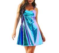 2026 Sexy Adelgazamiento Escenario Vestido para Mujer Falda de Tul Mujer Falda de Tutú Falda Enagua Tutú Faldas Tul Elástico Cintura Alta Enagua Fiesta, azul, L