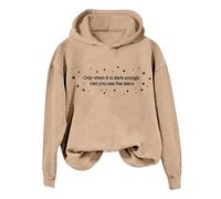 2026 Si está lo suficientemente oscuro, ¿puedes ver la sudadera con capucha? Unisex más divertido "¿Puedes ver la sudadera con capucha?", caqui, L