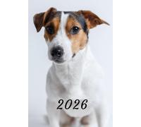 2026: Small Monthly Calendar Planner - Jack Russell Terrier Dog
