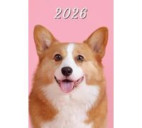 2026: Small Monthly Calendar Planner - Welsh Corgi Dog