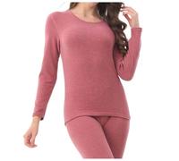 2026 Spring - Conjunto de ropa interior transpirable de 2 piezas para mujer, Rojo ladrillo, 3XL