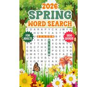 2026 Spring Word Search For Adults: Large Print 90 Seasonal-Themed Word Search Puzzles for Adults, Seniors & Teens, Easter Activity Book With Solutions