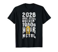 2026 Still Rockin' 1980s Hair Metal Band Camiseta