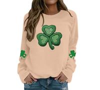 2026 Sudadera de manga larga para mujer con texto en inglés "God is Greater Than The Highs and Lows", caqui, M