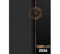 2026: Tagesplaner 1 tag 1 seite mit uhrzeit von 7:00 bis 21:30 Uhr für 365 Tage | von Januar bis Dezember 2026 | ein Monat = Seiten | din A4
