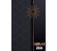 2026: Tagesplaner 1 tag 1 seite mit uhrzeit von 7:00 bis 21:30 Uhr für 365 Tage | von Januar bis Dezember 2026 | ein Monat = Seiten | din A5