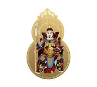 2026 Tai Sui Gold Card,Coleccionables portátiles chinos de oro de cobre | Tarjeta tradicional china del año del caballo | Regalo para familiares y amigos como