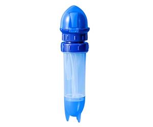 2026 Tapa de adaptador de silicona suave como vertedor de botella de agua, cierre reutilizable para recipientes universales (azul, talla única)