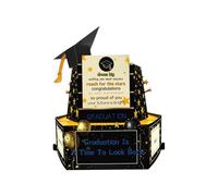 2026 Tarjeta Graduación - Felicitaciones 3D para Graduados,Tarjeta de ánimo para graduación - Para estudiantes de instituto, universidad, hermanos, compañeros de clase, ceremonias, , banquetes de