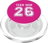 2026 Team Mom Embarazo FIV Revela Adopción de Baby Shower PopSockets PopGrip para MagSafe