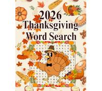 2026 Thanksgiving Word Search: Thanksgiving Word Search Large Print For Adults