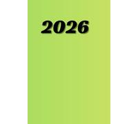 2026: The Year I Write It All Down: A Clean Green Gradient, Bold Lined Notebook for Daily Writing, Goal Setting, and Year-Long Focus | 6 x 9 | 360 ... Journal for Planning, Healing & Becoming