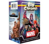 2026 Topps Chrome Marvel Comics - Sellado de fábrica - Caja de valor