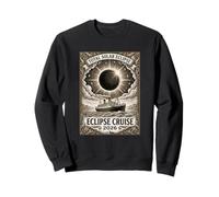 2026 Totality Crucero Total Eclipse Solar Nouveau Art Sudadera