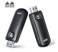 2026 Transmisor y Receptor HDMI inalámbrico 1080P, Plug & Play, 2.4/5G Wireless HDMI Estable Transmisión de Audio y vídeo para computadora portátil, PC a Monitor, HDTV, Proyector - 50M