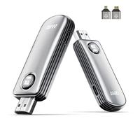2026 Transmisor y Receptor HDMI Inalámbrico 5.8G, 1080P@60Hz, 50M Low Lag | MpioLife HDMI Wireless Extender 4K Input, Plug&Play Dual-Band para transmitir vídeo y audio a TV/Monitor desde PC/Laptop