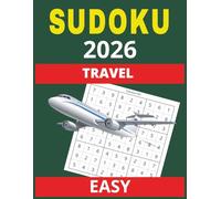 2026 Ultimate Sudoku: Easy Sudoku Puzzle Book with Large Print Grids | One Puzzle Per Page with Solutions (Sudoku 2026)